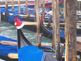 Gondola at Christmas