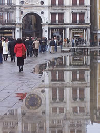 Reflections in high water at San Marco